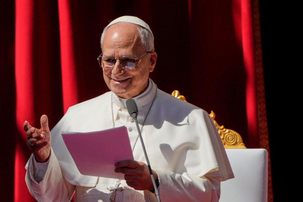 P&aacute;pež Lev XIV. FOTO: TASR/AP