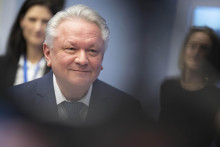 &Scaron;&eacute;f nemeckej zbroj&aacute;rskej spoločnosti Rheinmetall Armin Papperger. FOTO: TASR/AP
