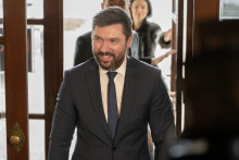 Minister p&ocirc;dohospod&aacute;rstva a rozvoja vidieka Richard Tak&aacute;č (Smer-SD). FOTO: TASR/Pavel Neubauer