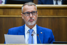 Predseda N&aacute;rodnej rady Richard Ra&scaron;i. FOTO: TASR/Jaroslav Nov&aacute;k