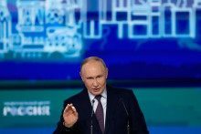 Rusk&yacute; prezident Vladimir Putin. FOTO TASR/AP