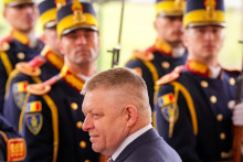 Slovensk&yacute; premi&eacute;r Robert Fico. FOTO: TASR/AP
