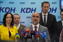 Poslanec za KDH Mari&aacute;n Čauč&iacute;k. FOTO: TASR/Luk&aacute;&scaron; Mužla