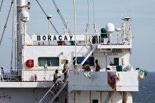 Tanker Boracay. FOTO: Reuters