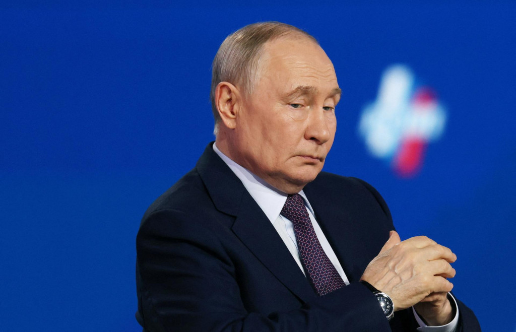 Rusk&yacute; prezident Vladimir Putin. FOTO: Reuters