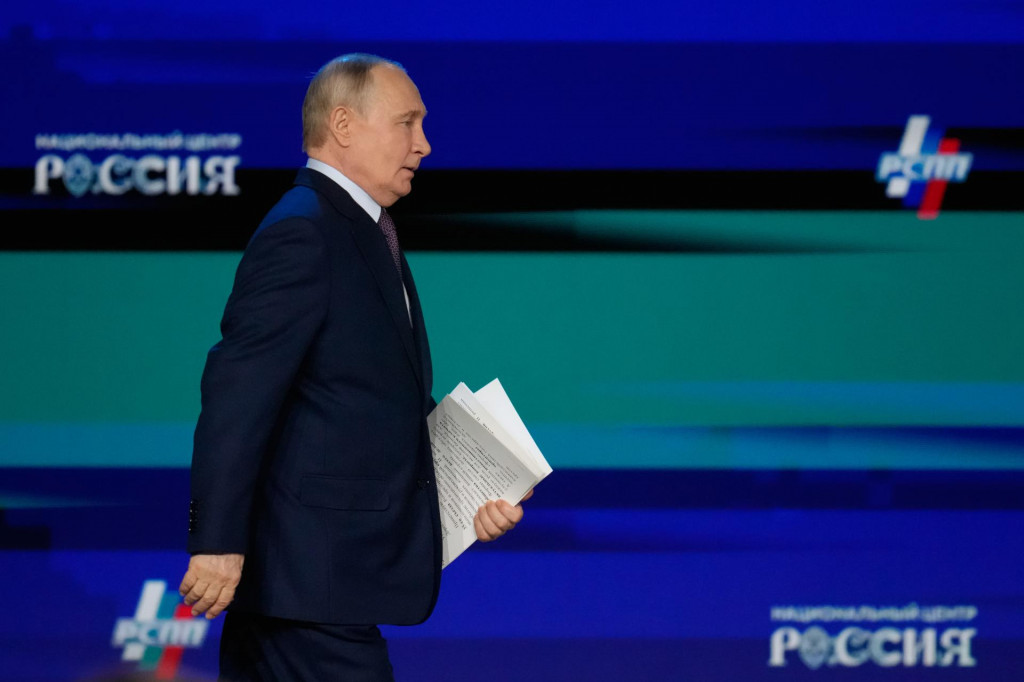 Rusk&yacute; prezident Vladimir Putin. FOTO: TASR/AP