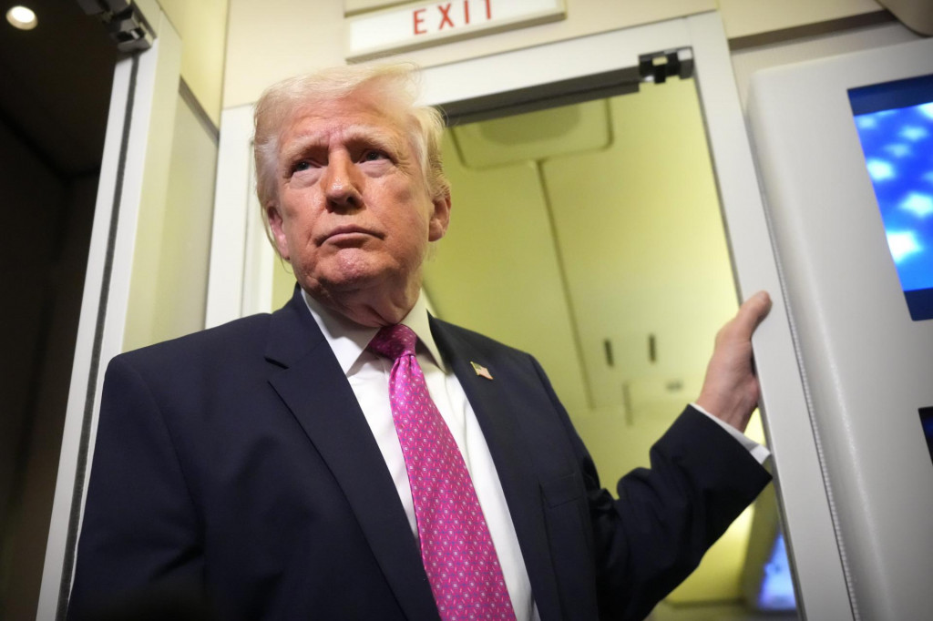 Americk&yacute; prezident Donald Trump. FOTO: TASR/AP