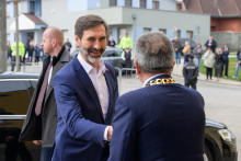 Na sn&iacute;mke minister zahraničn&yacute;ch vec&iacute; a eur&oacute;pskych z&aacute;ležitost&iacute; Juraj Blan&aacute;r. FOTO: TASR/Henrich Mi&scaron;ovič