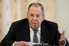 Rusk&yacute; minister zahraničn&yacute;ch vec&iacute; Sergej Lavrov. FOTO: TASR/AP