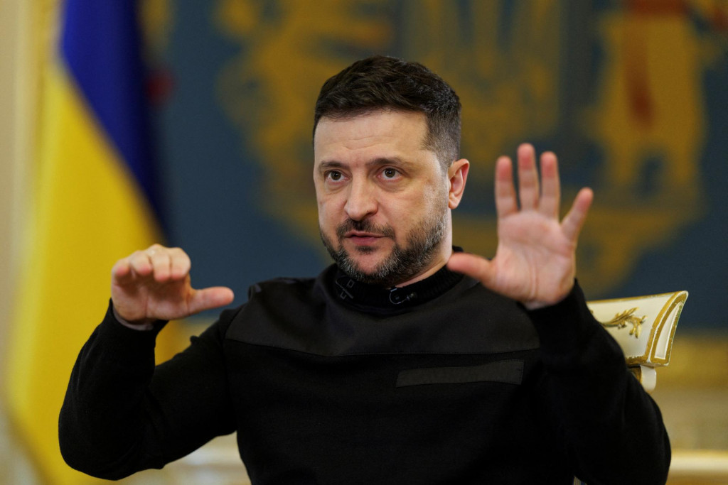 Ukrajinsk&yacute; prezident Volodymyr Zelenskyj. FOTO: REUTERS
