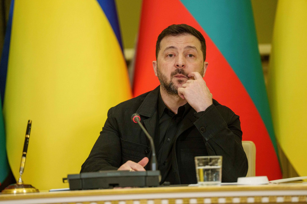 Ukrajinsk&yacute; prezident Volodymyr Zelensky. FOTO: TASR/AP