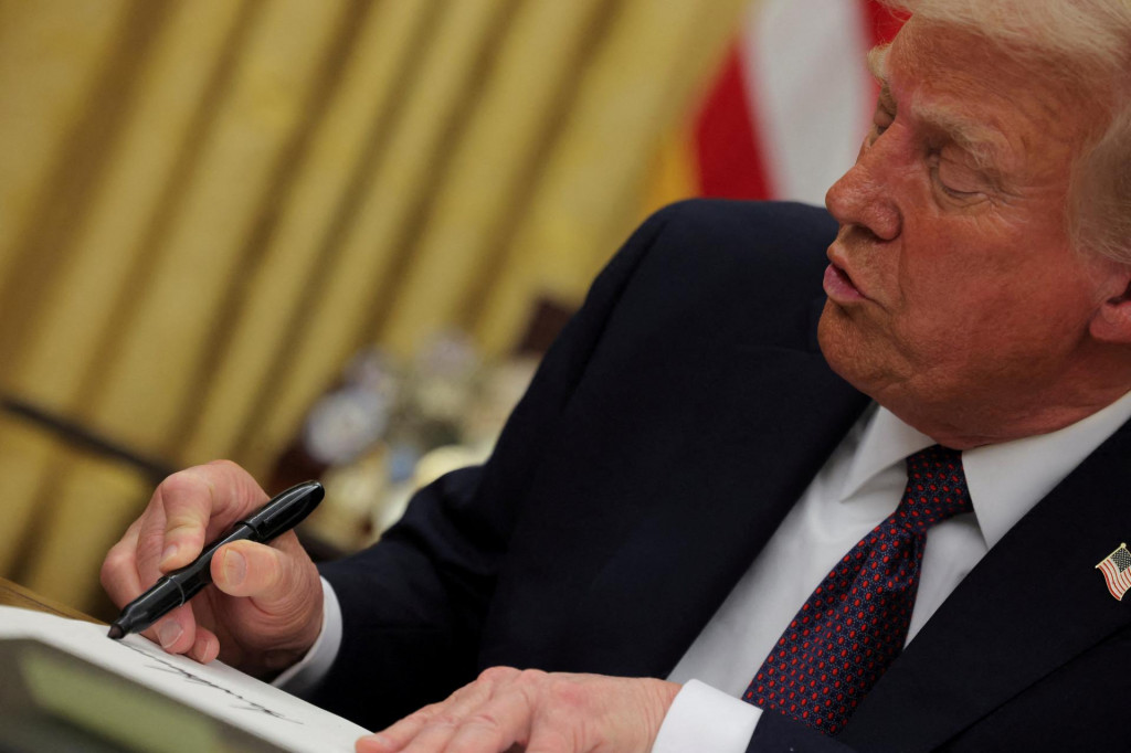 Americk&yacute; prezident Donald Trump. FOTO: Reuters