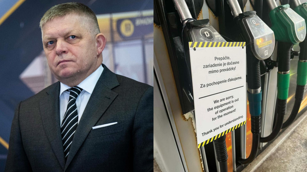 Premi&eacute;r Robert Fico pripustil nedostatok nafty na slovensk&yacute;ch čerpac&iacute;ch staniciach.

FOTO: TASR, HN