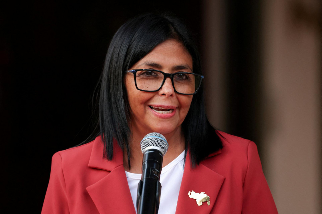 Venezuelsk&aacute; prezidentka Delcy Rodr&iacute;guezov&aacute;. FOTO: Reuters