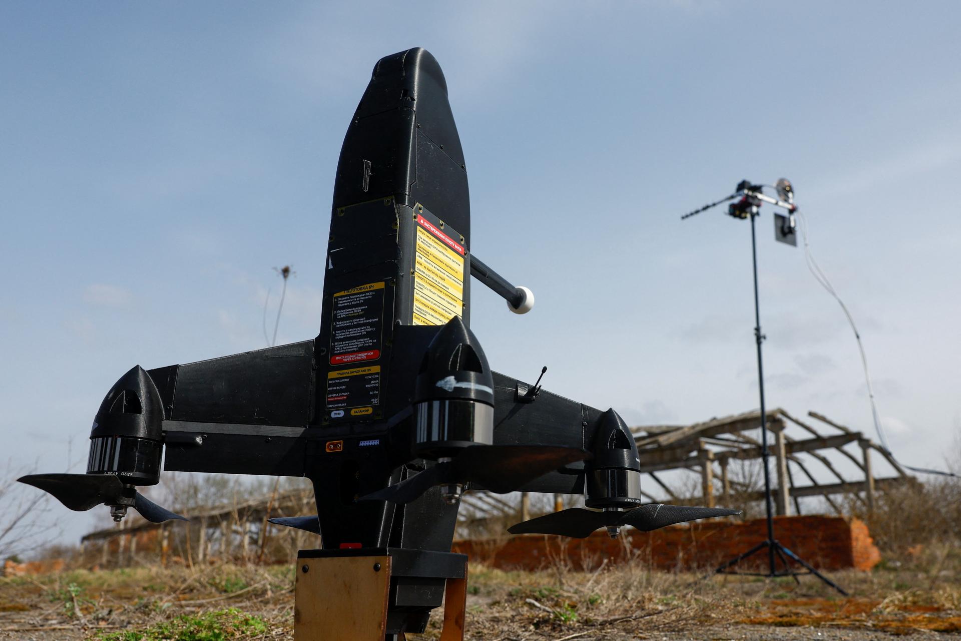 Rusko v marci zaútočilo na Kyjev rekordným počtom dronov