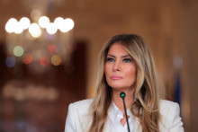Prv&aacute; d&aacute;ma USA Melania Trumpov&aacute;. FOTO: Reuters