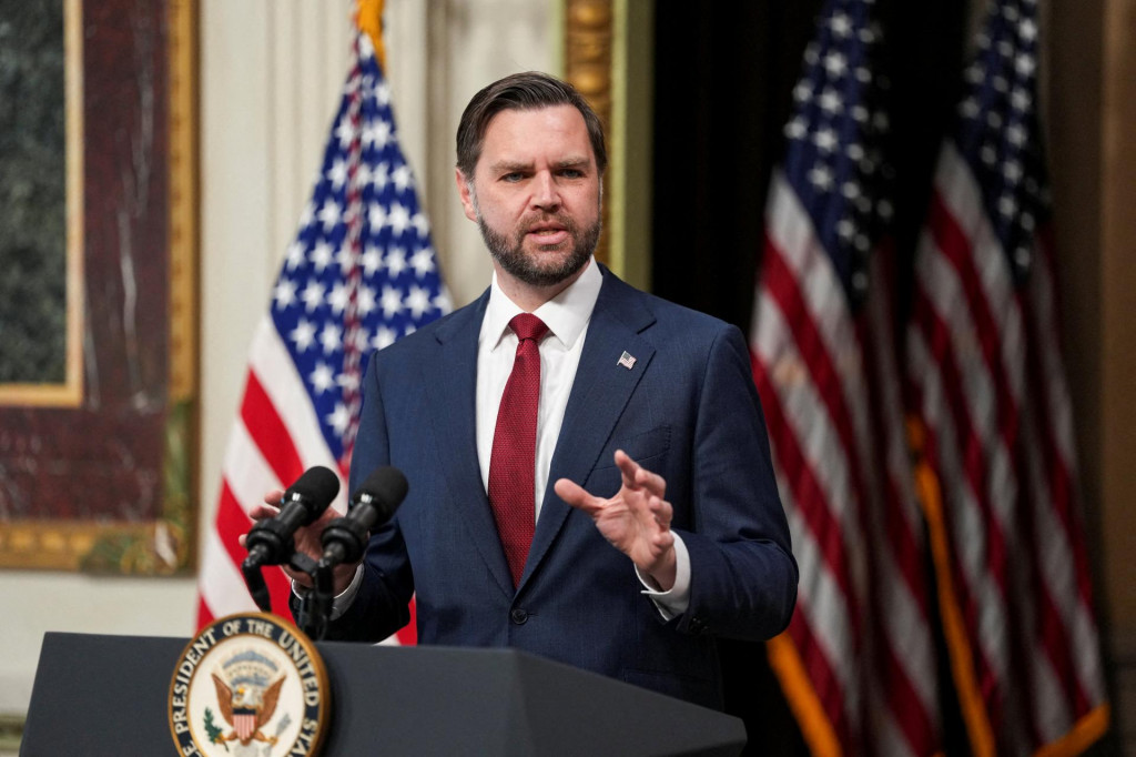 Americk&yacute; viceprezident J. D. Vance. FOTO: Reuters