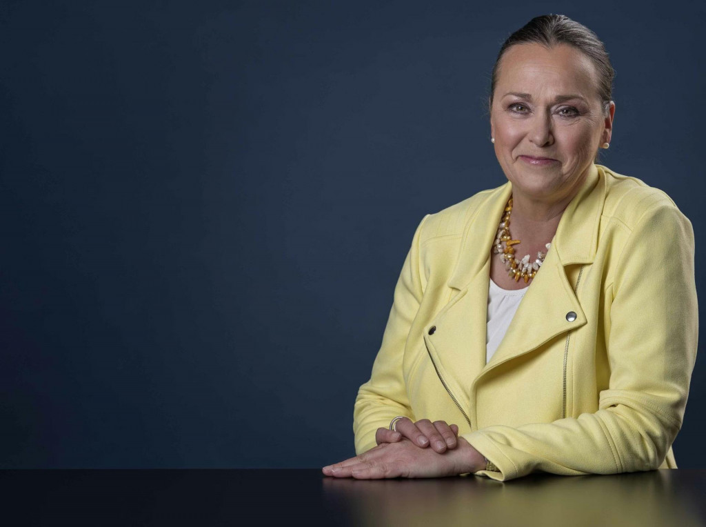 F&iacute;nska manaž&eacute;rka Marjut Falkstedt je od začiatku roka 2023 v&yacute;konnou riaditeľkou Eur&oacute;pskeho investičn&eacute;ho fondu. FOTO: EIF
