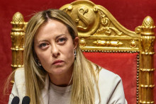Talianska premi&eacute;rka Giorgia Meloniov&aacute;. FOTO: REUTERS