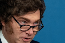 Argent&iacute;nsky prezident Javier Milei. FOTO: Reuters