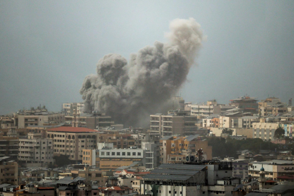 N&aacute;sledky ničiv&yacute;ch bojov na Bl&iacute;zkom v&yacute;chode. FOTO: Reuters