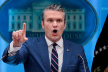 Americk&yacute; minister obrany Pete Hegseth. FOTO: Reuters
