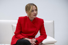 Talianska premi&eacute;rka Giorgia Meloniov&aacute;. FOTO: REUTERS