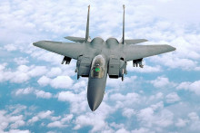 F-15E Strike Eagle. FOTO: MSGT MENEGUIN, USAF