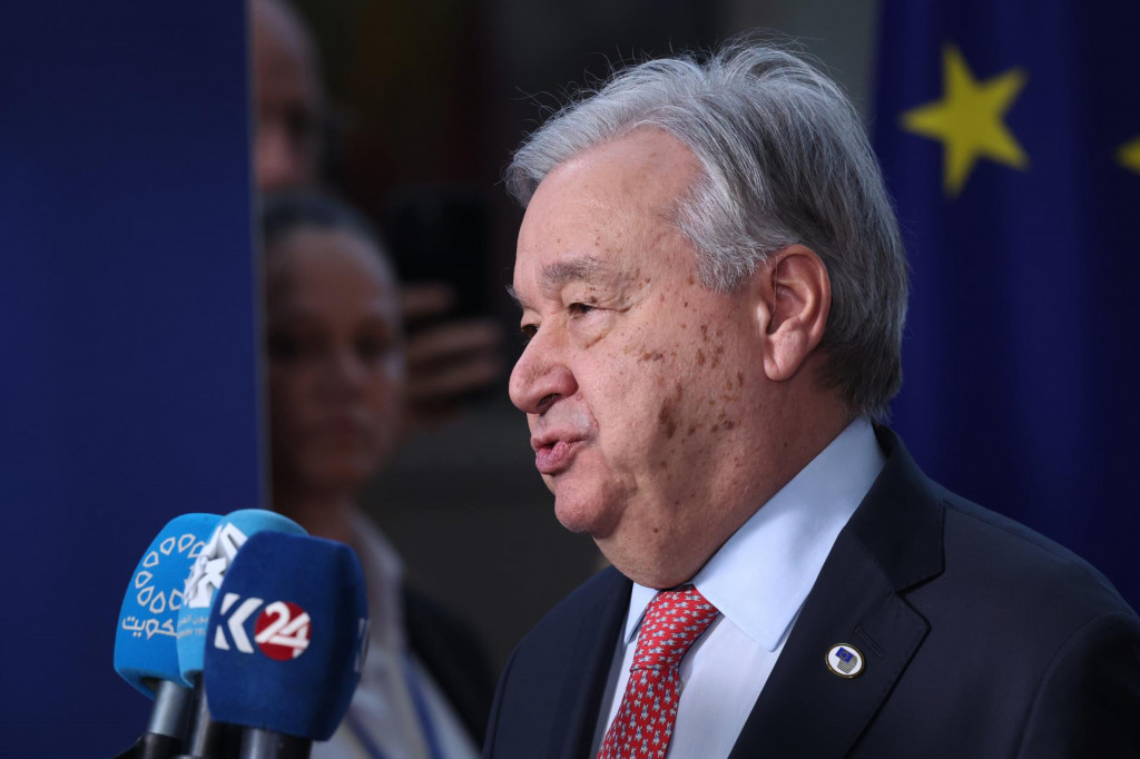 Gener&aacute;lny tajomn&iacute;k OSN Ant&oacute;nio Guterres. FOTO: TASR/AP