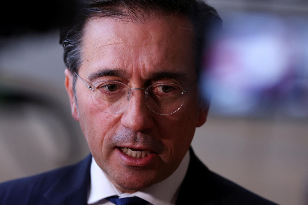 &Scaron;panielsky minister zahraničn&yacute;ch vec&iacute; Jos&eacute; Manuel Albares. FOTO: Reuters