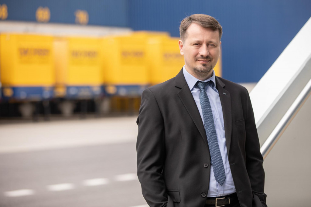 Martin &Scaron;tiglinc, obchodn&yacute; manaž&eacute;r div&iacute;zie eur&oacute;pskej logistiky DACHSER