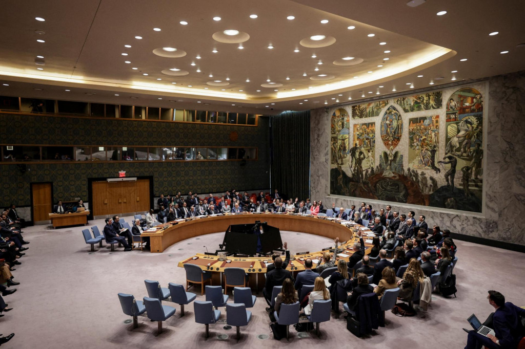 Bahrajn v reakcii na v&yacute;sledok hlasovania uviedol, že krajiny Perzsk&eacute;ho z&aacute;livu postoje Bezpečnostnej rady OSN ľutuj&uacute;. FOTO: REUTERS