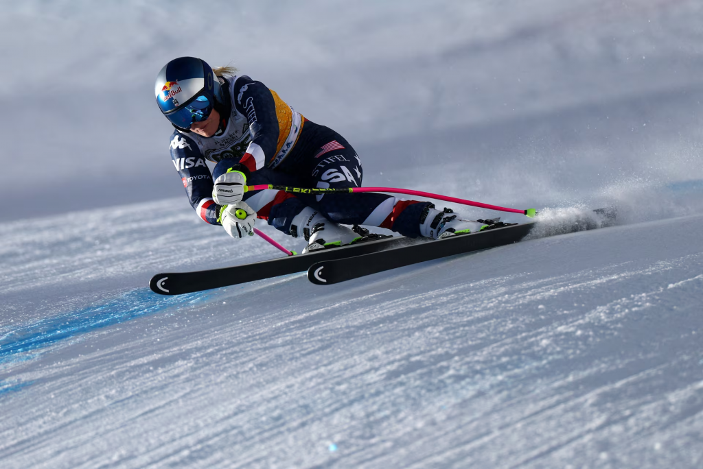 Už 25 dn&iacute; po p&aacute;de v olympijskom zjazde zverejnila Vonnov&aacute; na Instagrame video, v ktorom uk&aacute;zala, ako tr&eacute;nuje stehn&aacute;, ramen&aacute;, trup, chrb&aacute;t a ruky. FOTO: REUTERS