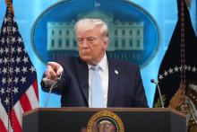 Americk&yacute; prezident Donald Trump. FOTO: TASR /AP
