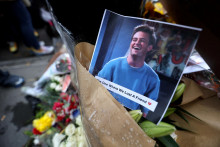 Proviz&oacute;rny pam&auml;tn&iacute;k pre herca Matthewa Perryho. FOTO: Reuters