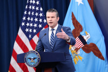 Americk&yacute; minister obrany Pete Hegseth. FOTO: Reuters