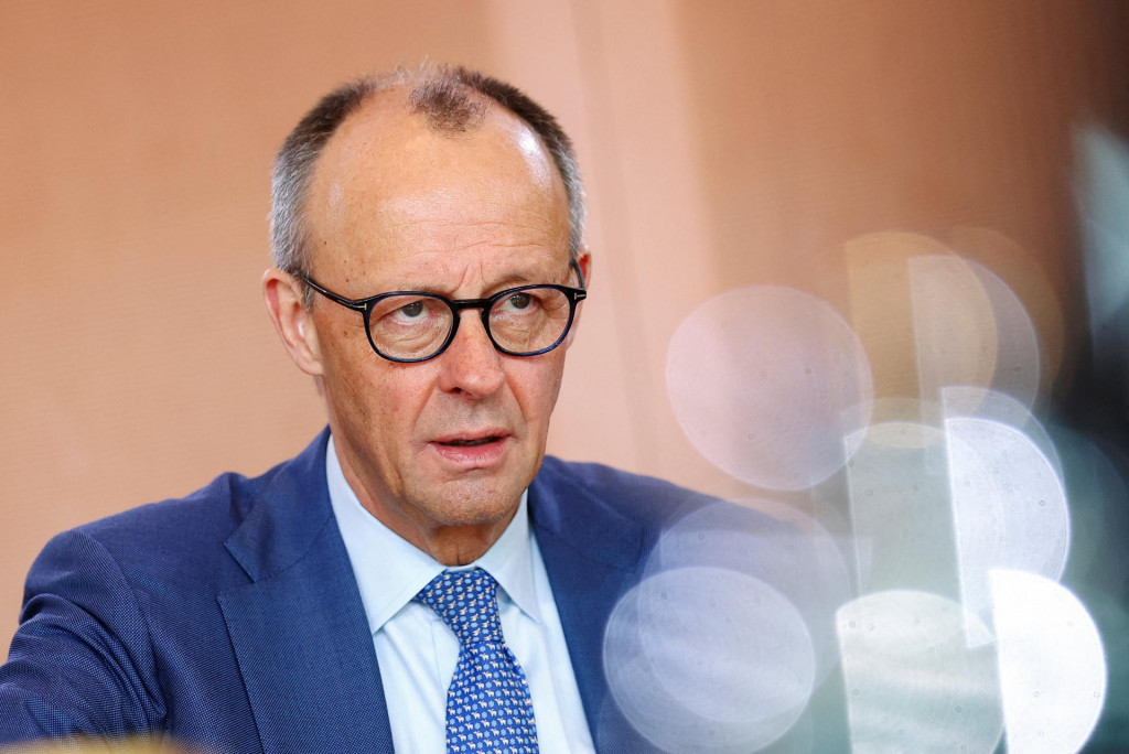 Nemeck&yacute; kancel&aacute;r Friedrich Merz. FOTO: Reuters