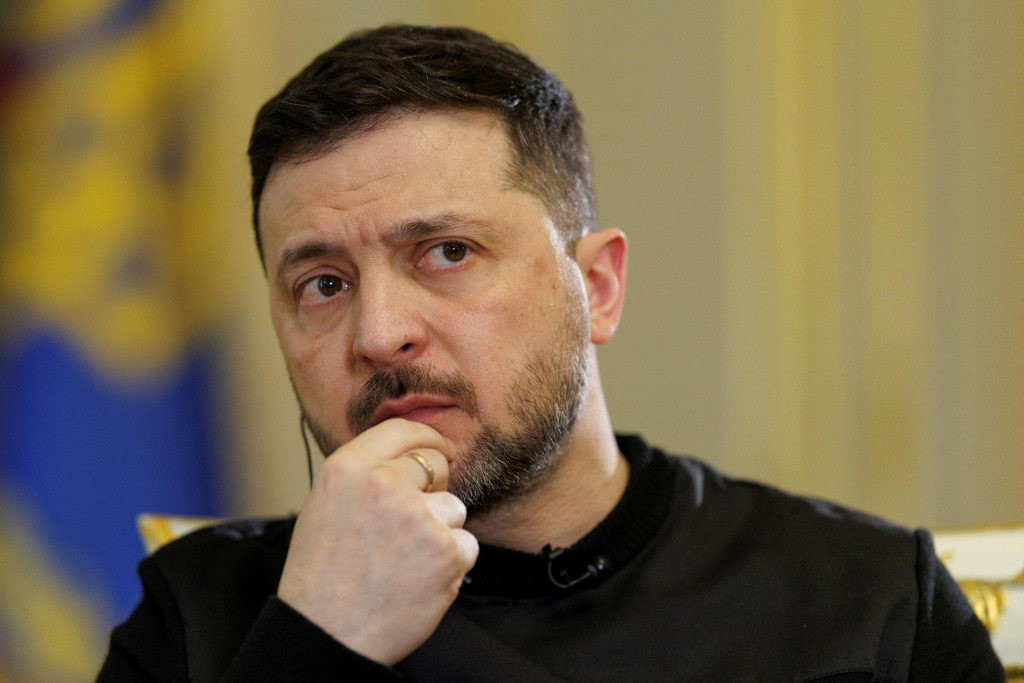 Ukrajinsk&yacute; prezident Volodymyr Zelenskyj. FOTO: Reuters