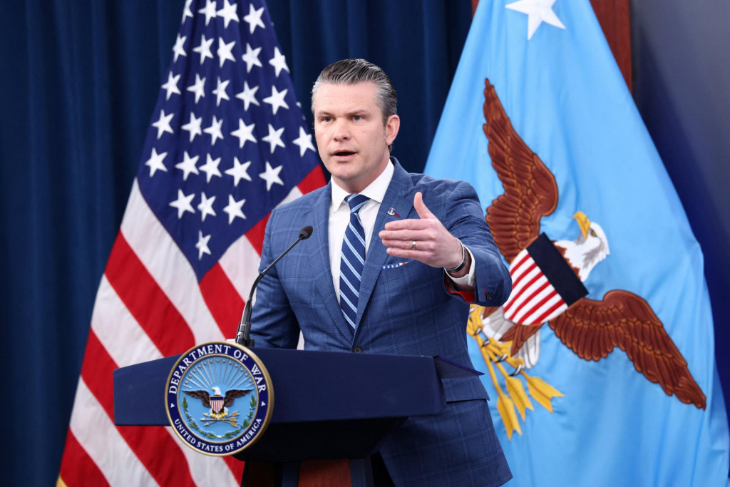 Americk&yacute; minister obrany Pete Hegseth. FOTO: Reuters