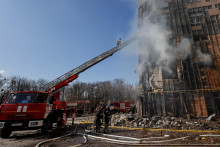 Od začiatku tohto roka smerovalo na Ukrajinu viac ako sedemtis&iacute;c diaľkov&yacute;ch dronov. FOTO: Reuters/S. Gatilova