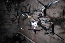 Rusk&eacute; ministerstvo obrany vo &scaron;tvrtok informovalo, že rusk&eacute; jednotky v noci na &scaron;tvrtok zachytili a zničili 69 ukrajinsk&yacute;ch dronov. FOTO: REUTERS
