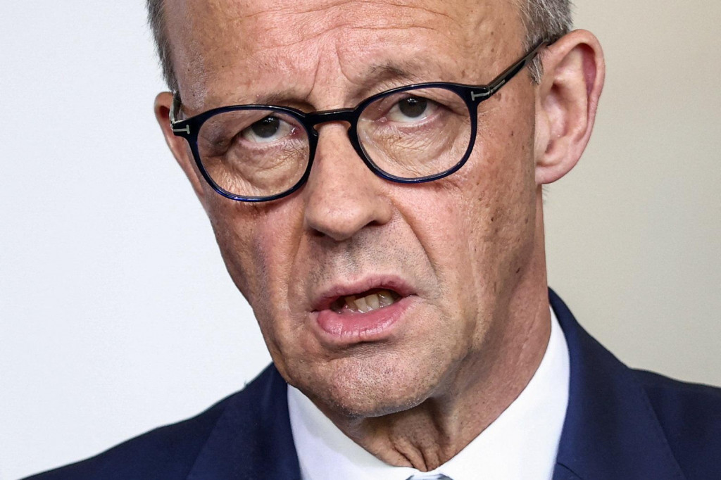 Nemeck&yacute; kancel&aacute;r Friedrich Merz. FOTO: Reuters