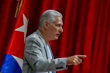 Kub&aacute;nsky prezident Miguel D&iacute;az-Cane. FOTO: Reuters