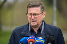 Prim&aacute;tor mesta Pre&scaron;ov Franti&scaron;ek Oľha. FOTO: TASR/Veronika Mihalikov&aacute;