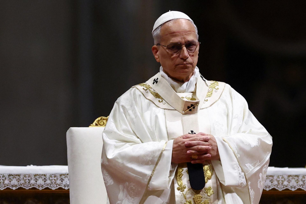 P&aacute;pež Lev XIV. FOTO: Reuters
