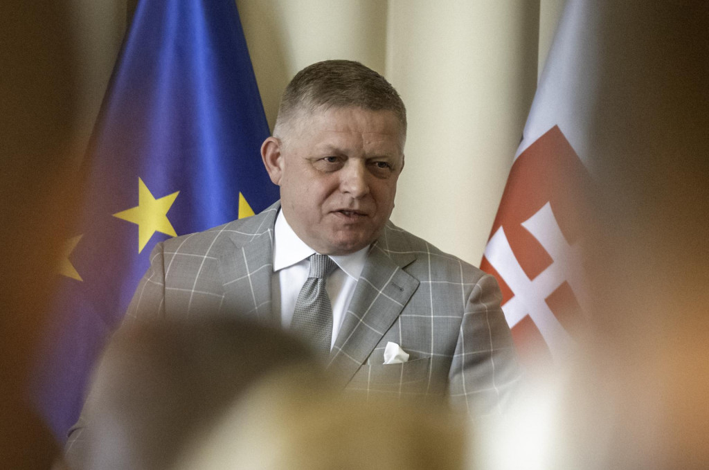 Premi&eacute;r Robert Fico. FOTO: TASR/Martin Baumann