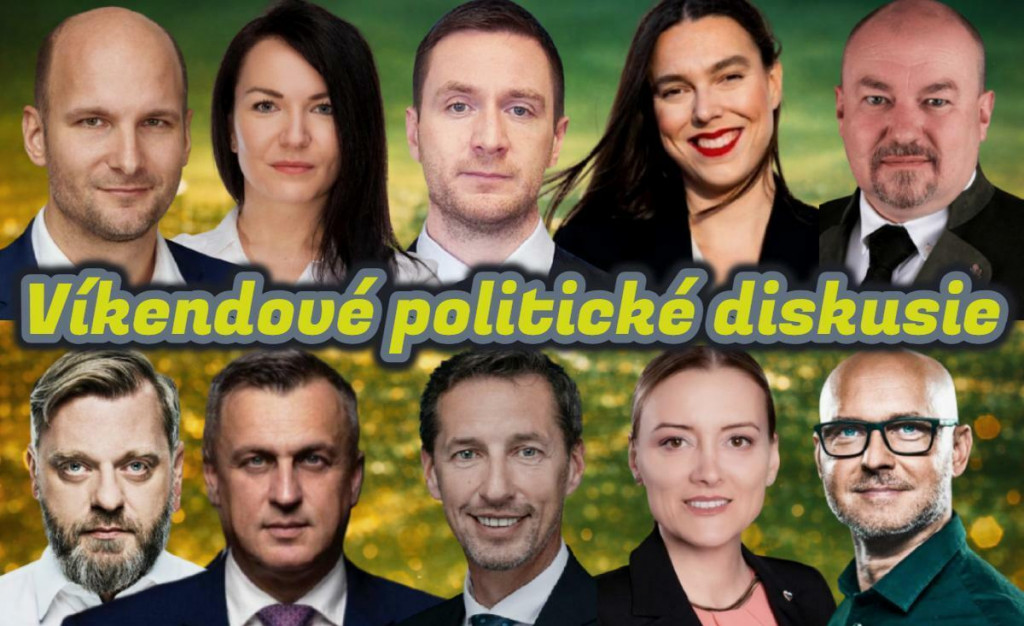 Hostia v&iacute;kendov&yacute;ch politick&yacute;ch diskusi&iacute;.