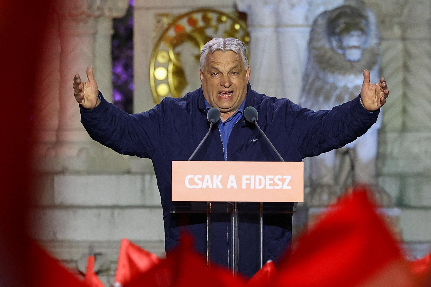 Orbán v závere volebnej kampane v Budapešti vyhlásil, že ide o zachovanie mieru