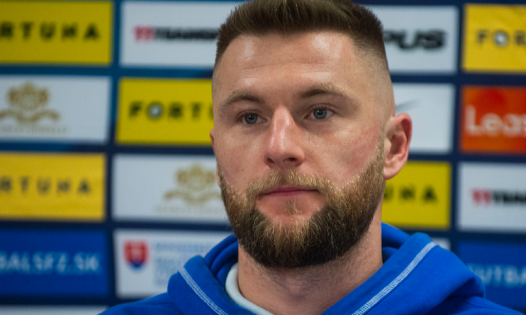 Slovensk&yacute; futbalov&yacute; obranca Milan &Scaron;kriniar. FOTO: TASR/J. Kotian