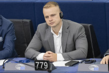 Europoslanec Milan Mazurek (Republika). FOTO: TASR/Martin Baumann